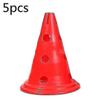 5 Pcs Bottom Dog Training Products Durable Dog Running Jump Pile Pet Outdoor Sports Pole Portable Pet Agile Equipment