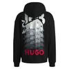 Hugo Herren Dynamic Branding Racing Bulls Hoodie