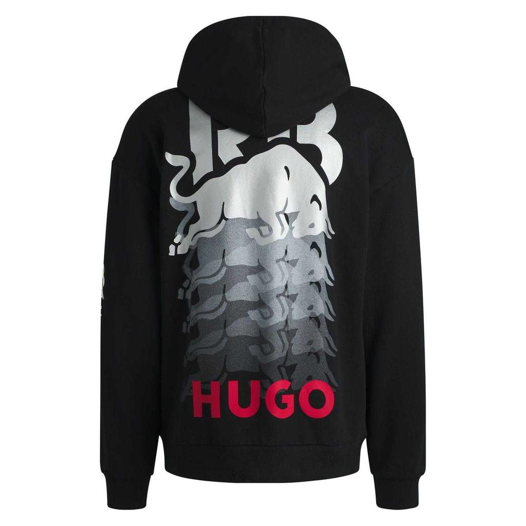 Hugo Herren Dynamic Branding Racing Bulls Hoodie
