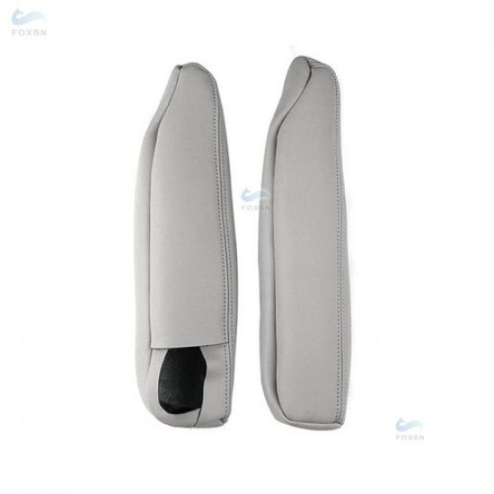 For Land Rover Discovery LR3 LR4  2*Left&Right Leather Seat Armrest Handle Cover