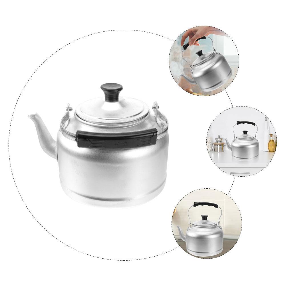 Aluminum Kettle Camping Household Teakettle Coffee Pot Water Boiling Wear-resistant Stovetop Daily Travel Handheld