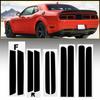 For 2015-2023 Challenger Smoke Tint Out Tail Light + Side Markers Decal Vinyl