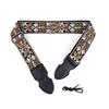 Retro Ethnic Embroidered Guitar Strap - Wooden and Electric, Polyester Printing, UK Style
