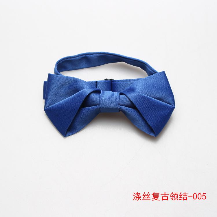 

Men S Retro Solid Color Polyester Bow Tie Single Item Wedding Dinner