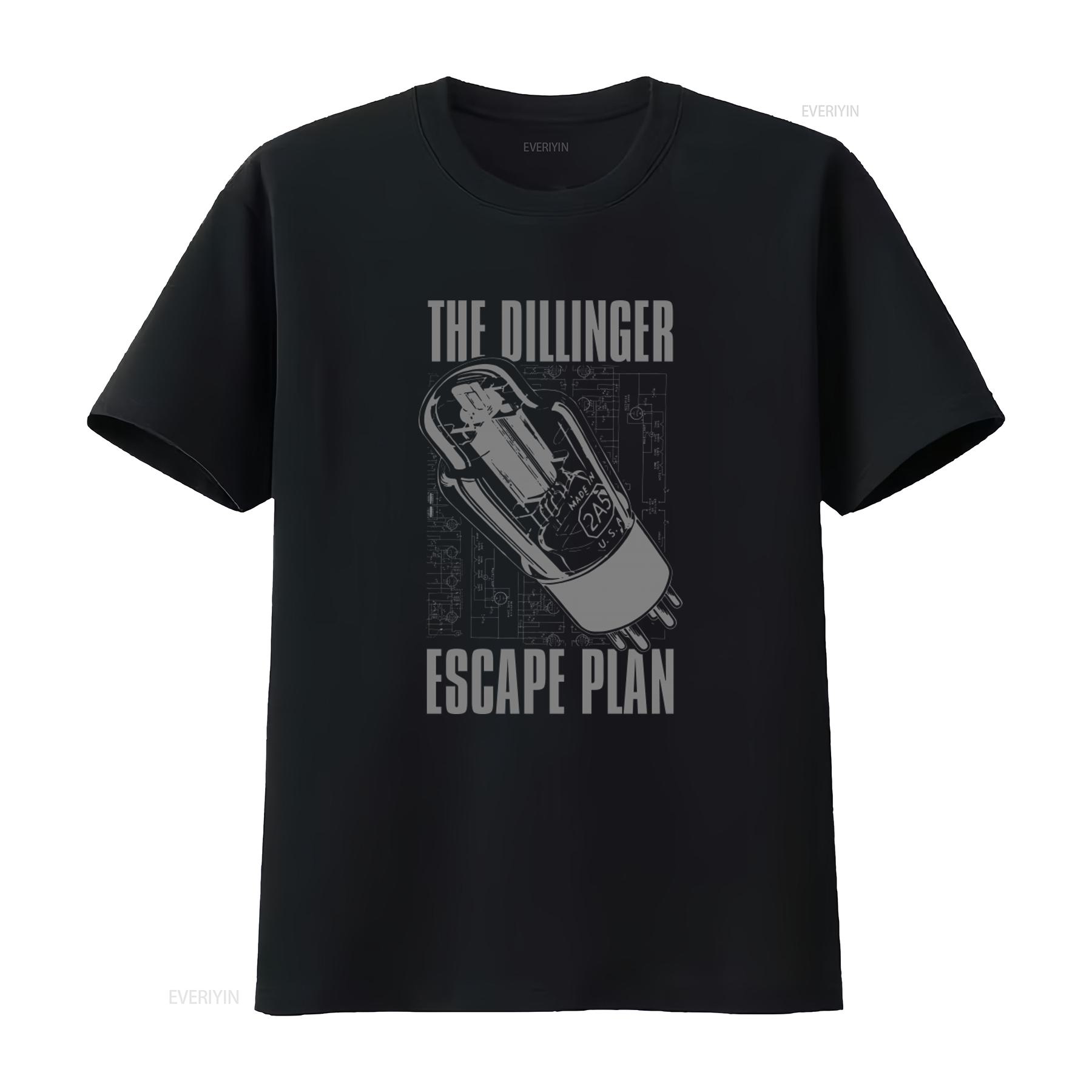 

The Dillinger Escape Plan Transistor T Shirt Retro Electronic Design for Mens Fashion vintage Washed Soft designer clothes 4XL