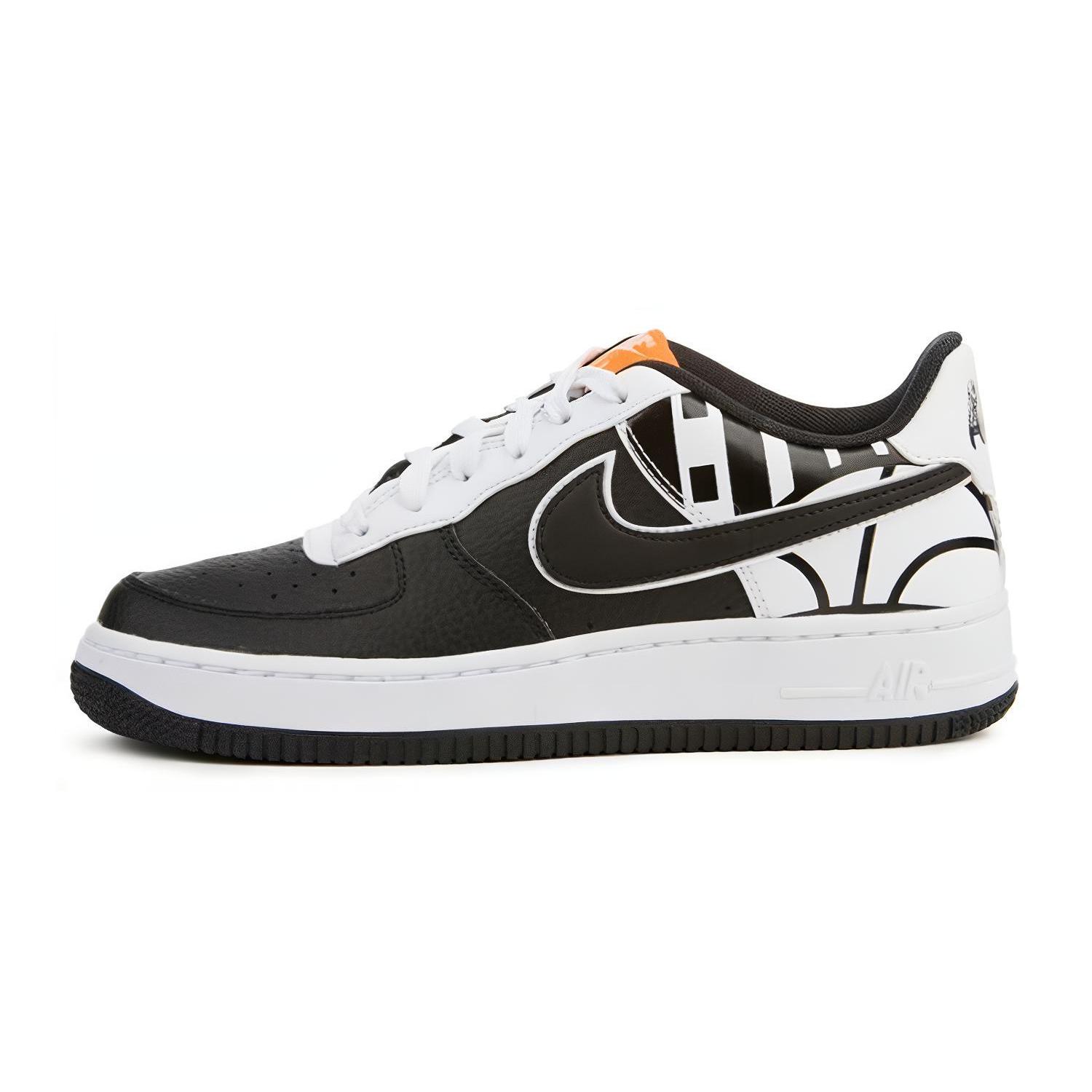 

New Nike Air Force 1 Low LV8 NBA Pack Black GS 820438-014 38.5
