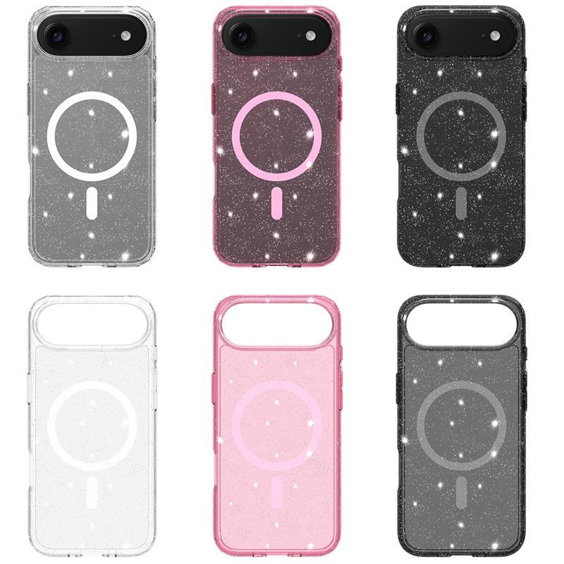 Glitter Magnetic Case for iPhone 17 - Fits iPhone 12 to 17