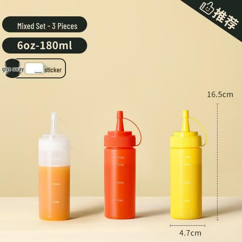 ZISIZ Squeeze Sauce Bottle