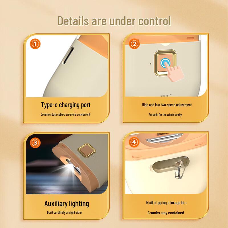 Hezheng Automatischer Elektrischer Nagelknipser