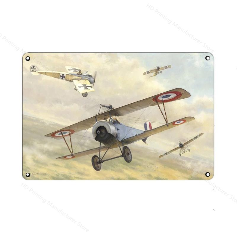 Vintage Classic Movie Tin Sign Retro Metal Plate Sexy Beauty Painting Wall Decor Airplane Plaque Pin Up Poster Room Decoration