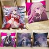 Kirigiri Kyoko Hot Anime Game Danganronpa Cute Pillow Case Square Pillow Bedroom Sofa Leisure Comfort Cushion Home Decoration