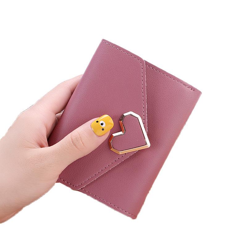 

Women s Mini Wallet & Card Holder - Compact Student Coin Purse светло-розовый
