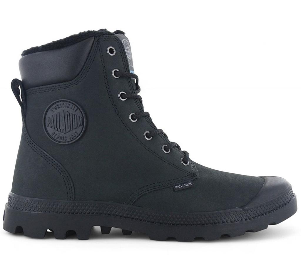 Palladium Pampa Sport Cuff WPS - Herren Winter Stiefel Boots Gefüttert Schuhe Schwarz 72992-010-M ORIGINAL