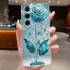 Phone Case For Tecno Camon 40 Pro Casing CM5 CM6 CM7 Clear Luxury Butterfly Flower Soft TPU Cover For Camon 40 40Pro 4G 5G Case