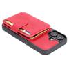 For iPhone 16 Case Wallet Card Slot TPU+PU Leather Back Phone Cover