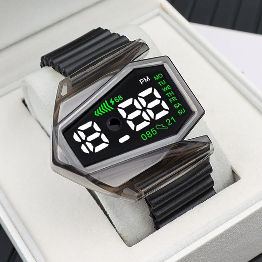 

Multi-function Aircraft Watch Touch Screen Digital Kids Watches Students Boys and Girls LED Sports Electronic Watch Clock Gifts