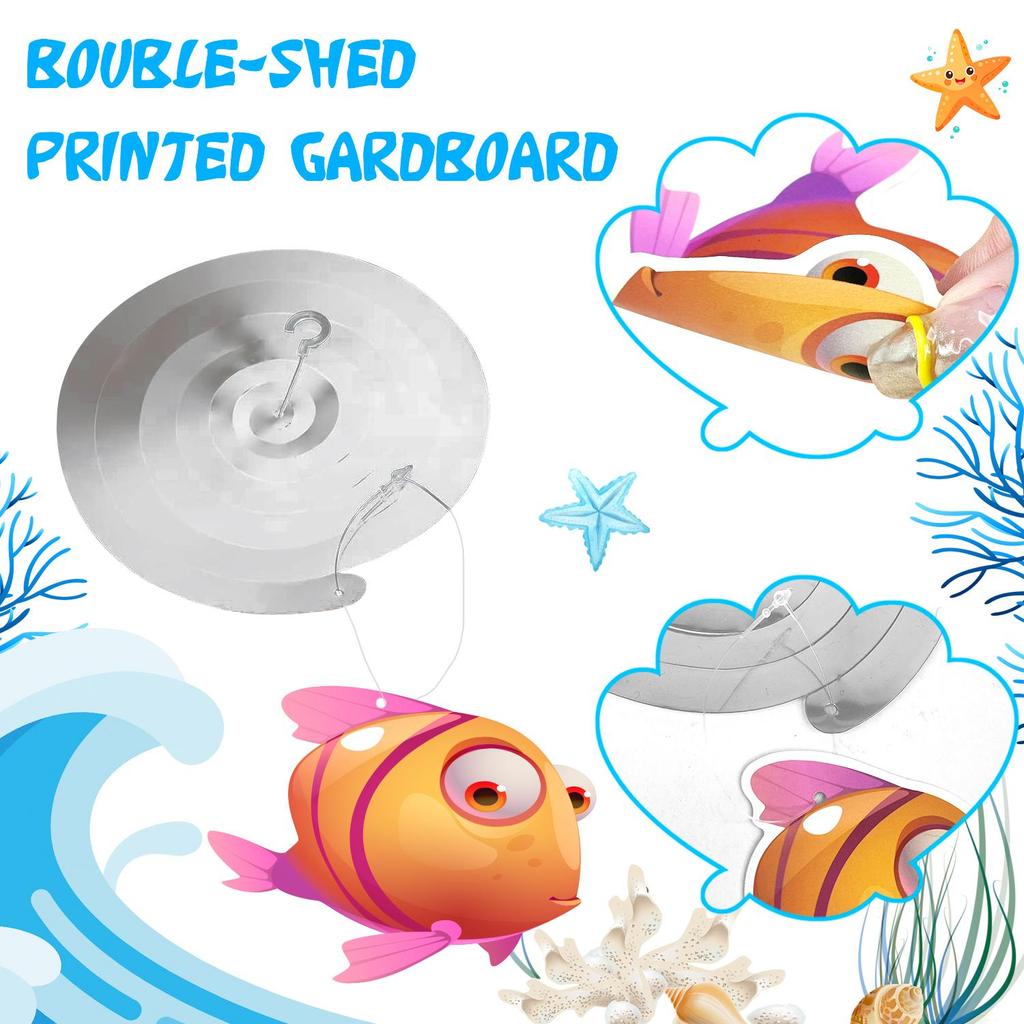 Decorações Espirais Penduradas de Animais Marinhos, 32 Peças Decoração de Espirais Penduradas Submarinas, Espirais Penduradas Decoração Espiral Submarina para Festa com Tema Oceano
