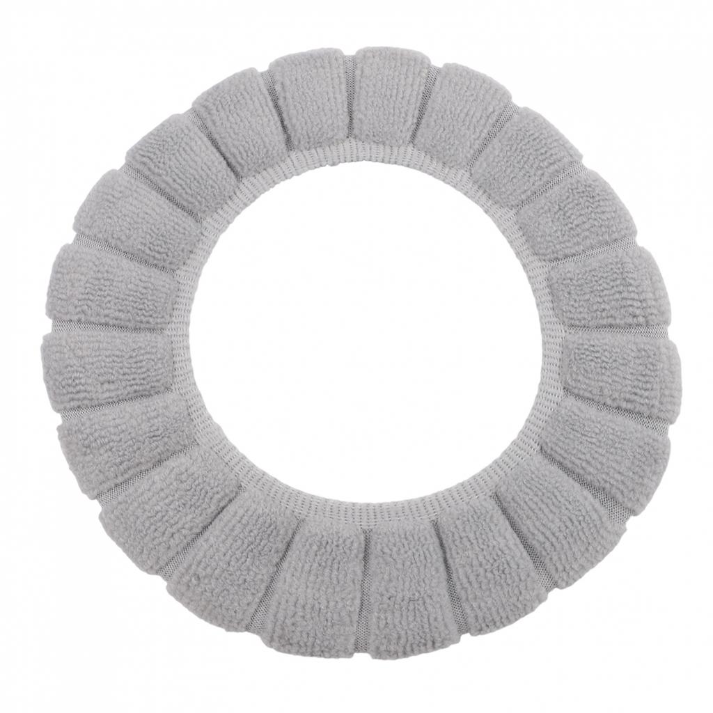 Keep Your Toilet Seat Warm and Cozy Soft and Stretchable Cushion Pad