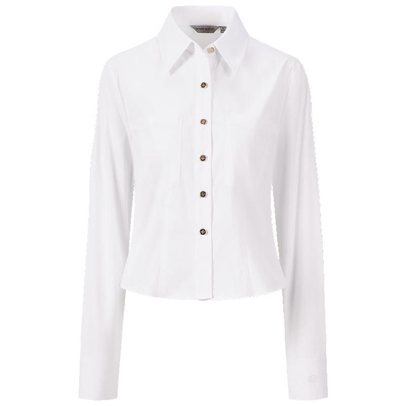 

GIOVANNI VALENTINO Women s Long Sleeve Commuter Shirt XL