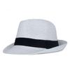 Summer Straw Hat Outdoor Sun Protection Sun Hat Men British Jue Hat Holiday Beach Hat Small Topper Hat