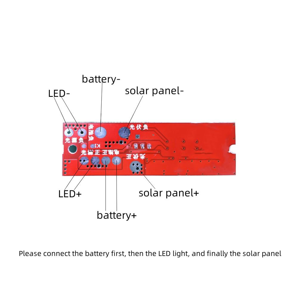 Solar Lamp Board Control Sensor Microwave Radar Induction Solar Lamp Controller Module 5-10 Meters Induction Distance