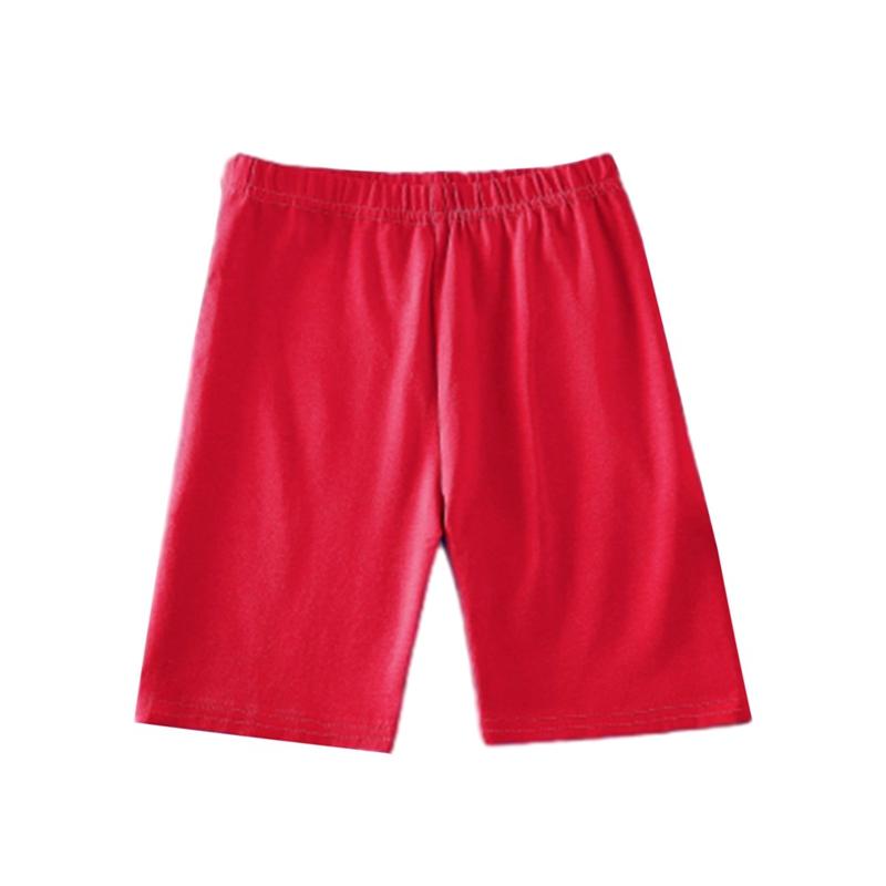Dívčí sportovní šortky Krátké legíny Cyklistické šortky Jednobarevné Dětské šortky