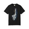 Rappeller Ice Cliff Graphic T-Shirt Black Front Print Comfort Colors 1717