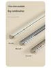 Double Track Silent Glider Curtain Rail, Aluminum Alloy, Top Mount