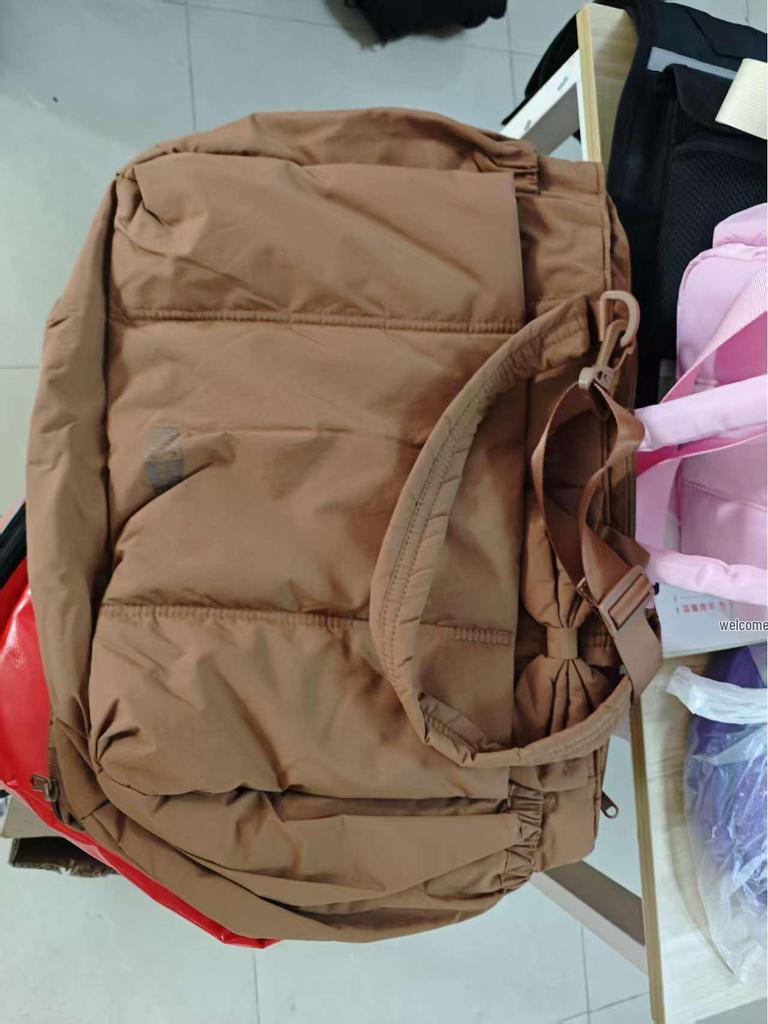 New Women's Lightweight Quilted Bow Shoulder Tote Bag