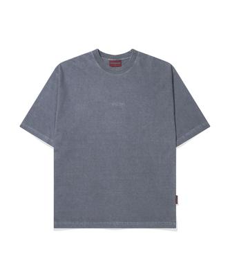 PSSHOPPER Original Pigment Washed Short Sleeve [Dark Navy]