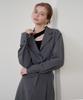 Bye Bye Seop Side Tuck Long Skirt Charcoal [T41]