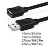 High Speeding USB3.0 Extension Cable 5Gbps Male to Female Connector Data Transfer Cable for Computer Mouse Laptop