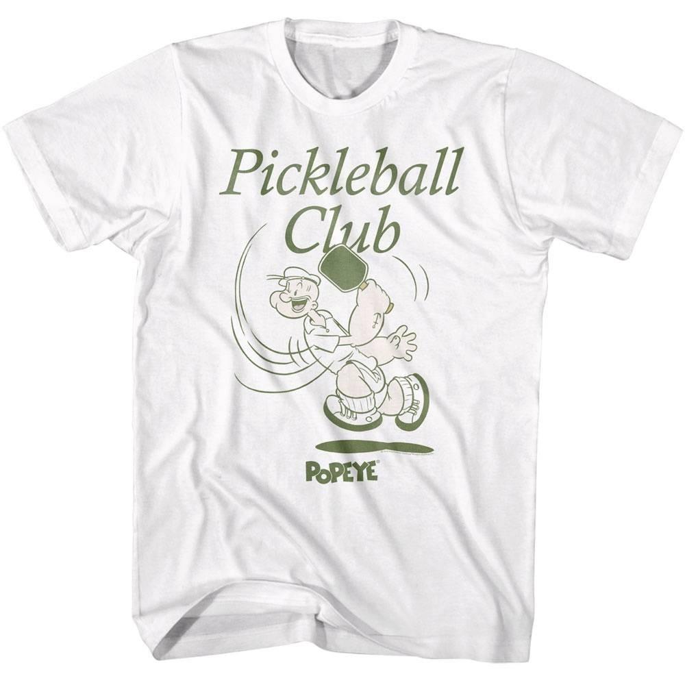 Popeye Pickleball Club Men T Shirt L