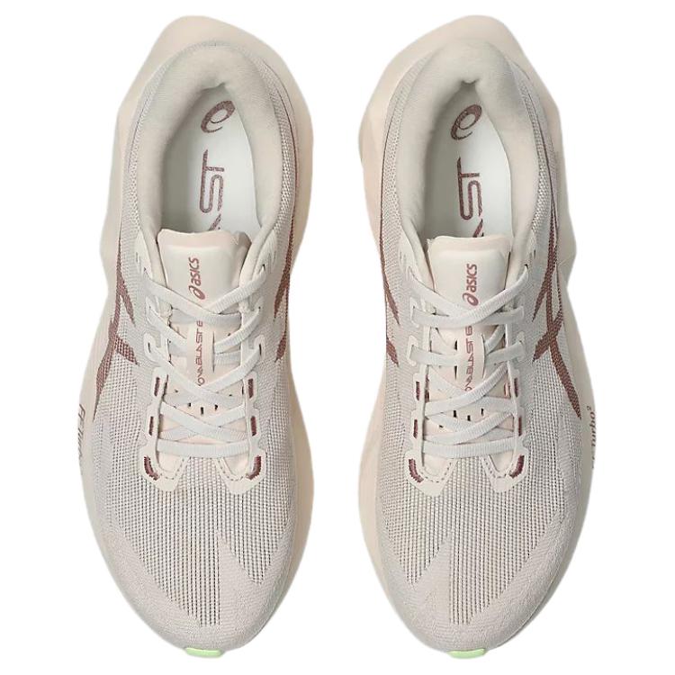 Asics Novablast 6 Comfortable Fit Rebound Breathable Running Shoes Men Sneaker Beige 1011C243-700