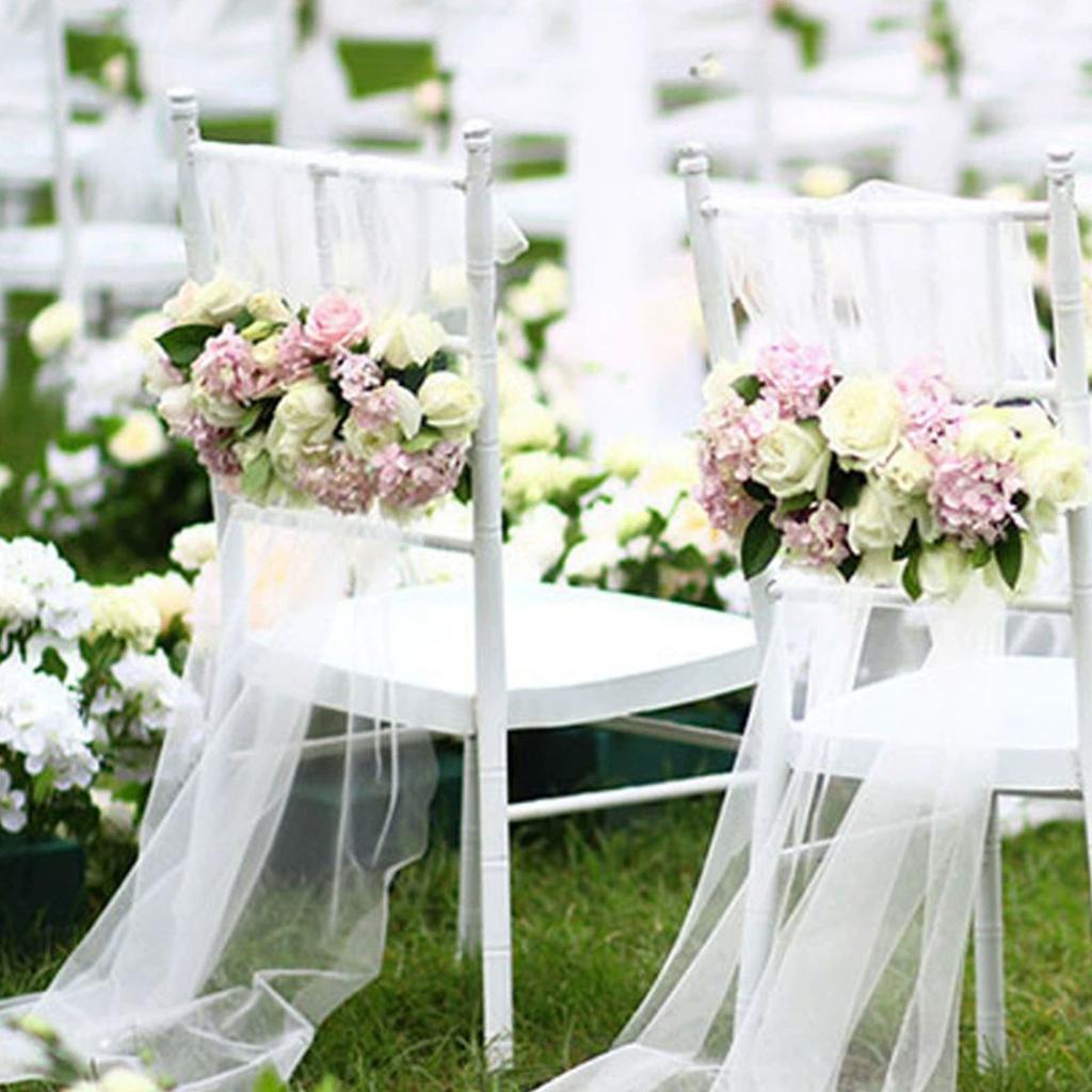 Organza Fabric 1.09x1.09Yards for Bridal Gown Wedding Dress Bows Ribbon Crafting 35g Organza Sheer Fabric for Packaging