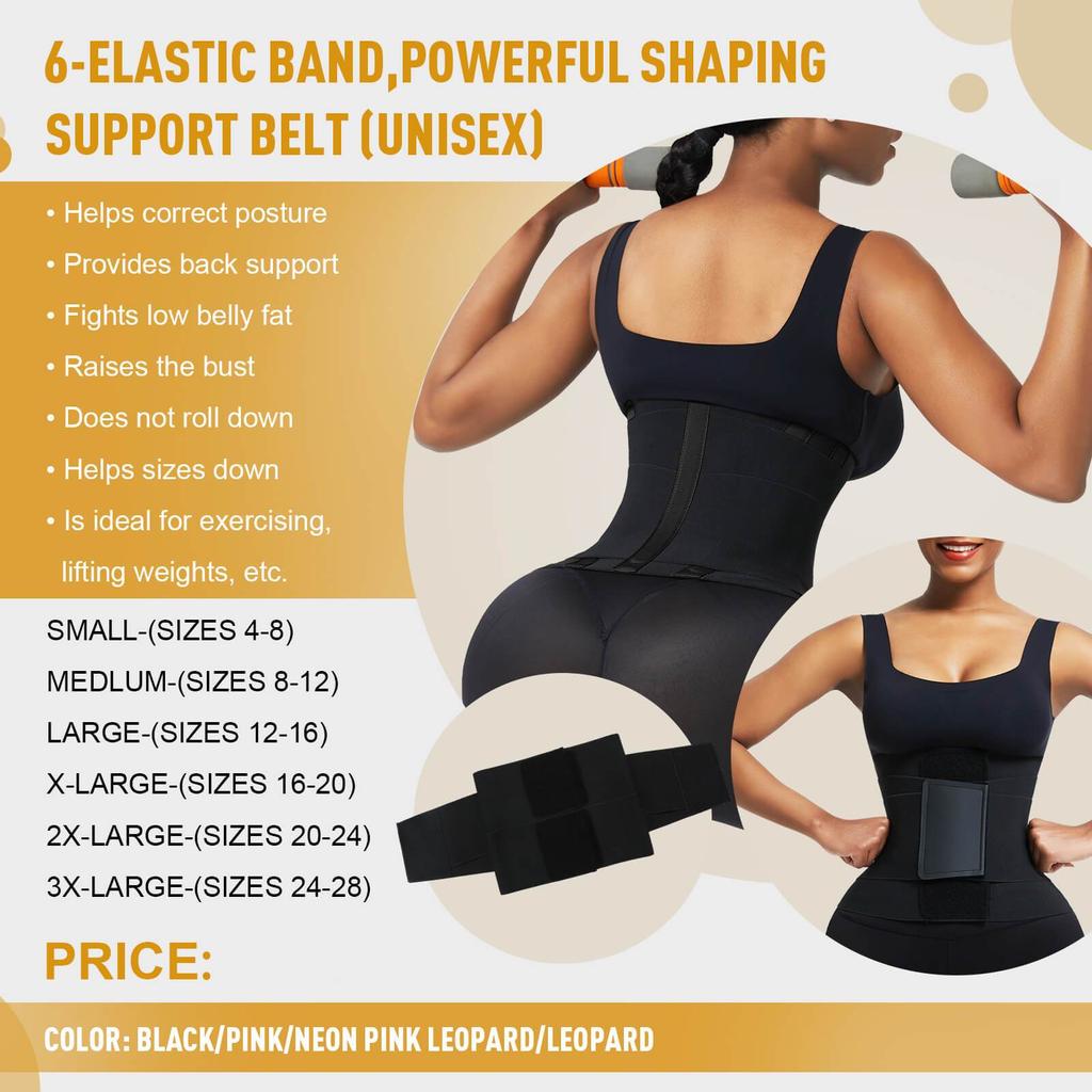 HEXIN Custom Colombian Fajas Body Shaper Red Abdominal Tummy Control Double Straps Latex Waist Trainer Shapers for Women