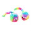 10PCS Rainbow Rabbit Plush Mouse Toy Includes Rattonite Bite Resistant Interactive Play Pet Supplies
