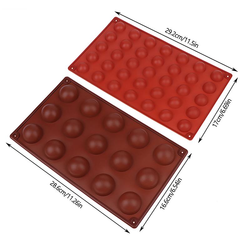 1PC Ball Round Half Sphere Silicone Molds For DIY Baking Pudding Mousse Chocolate Cake Mold Handmade Kitchen Accessories Tool