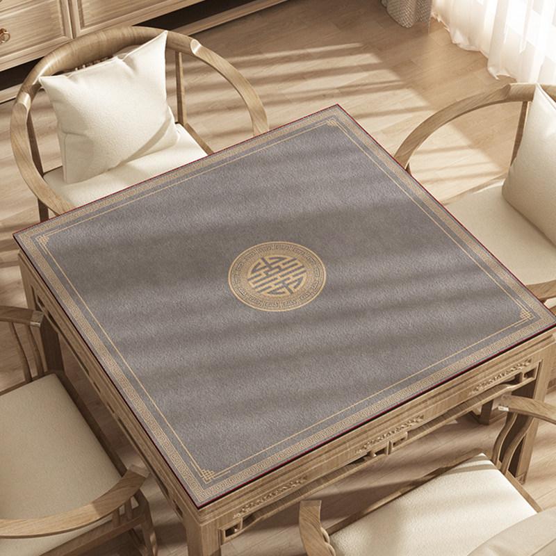 Thickened Soundproof Mahjong Tablecloth for Eight Immortals Table