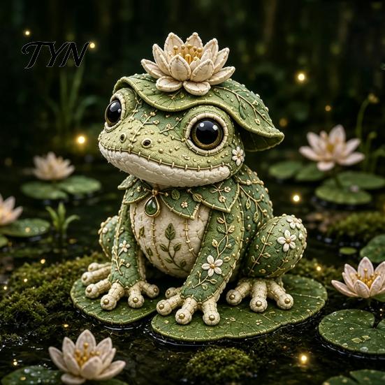 Diy Patchwork Kit Forest Guardians DIY Kit, Woodland Animal Sewing Pre-cut Plush Embroidery Set Fabric Craft for Adults, Handmade Doll