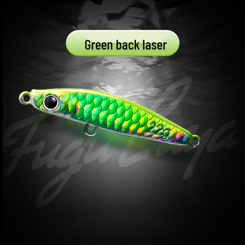 Lure Iron Plate: Fish Scale Design for All-Water Fishing