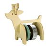 Wooden Dispenser for Masking Tape Reindeer 11.5 Cm