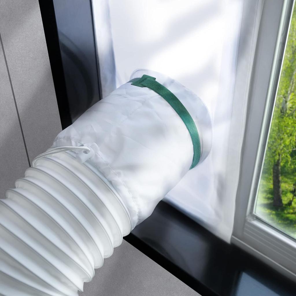 Window Seal Set Portable Air Conditioning and Tumble Dryer Window Sealing Cloth Set for Portable Air Conditionings