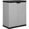 Storage Cabinet - vidaXL - 340981 - Grey/black - 68x40x85 Cm - With Safety Lock