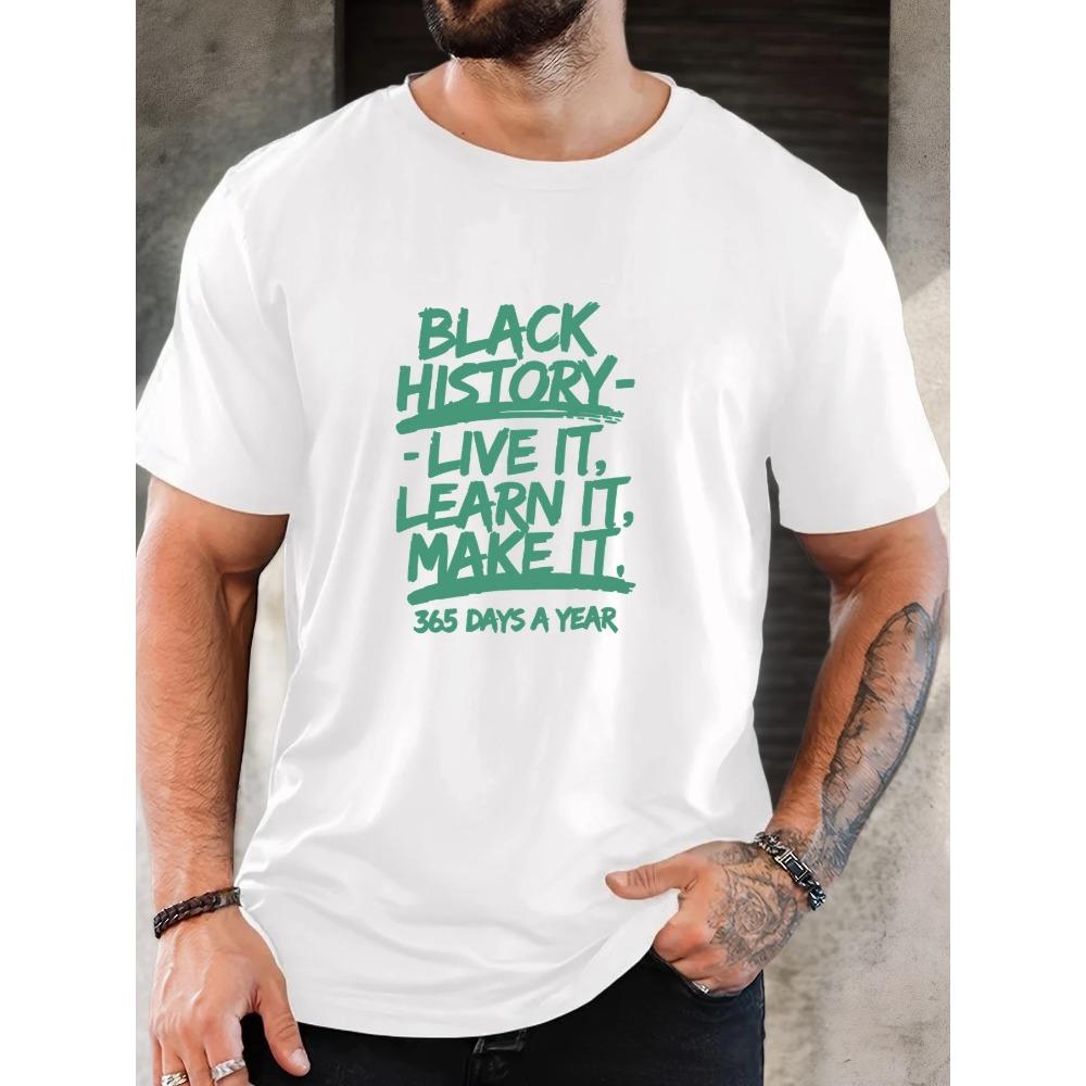 Sommer Herren Baumwolle Oversized T-Shirt Englisch Buchstaben Print Lässig Streetwear Kurzarm Atmungsaktiv Rundhals