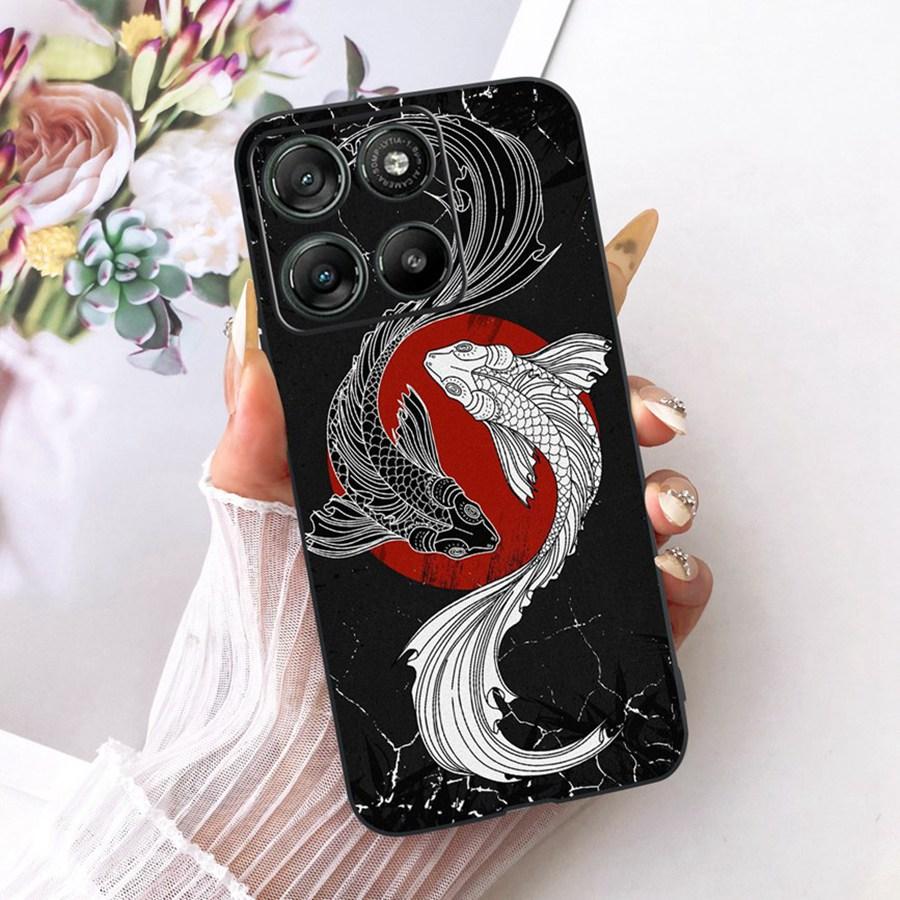 For Motorola Moto G67 Moto G77 Case Cat Cartoon Silicone Soft TPU Back Cases For MotoG77 G 67 Phone Cover MotoG67 G 77 5G Fundas
