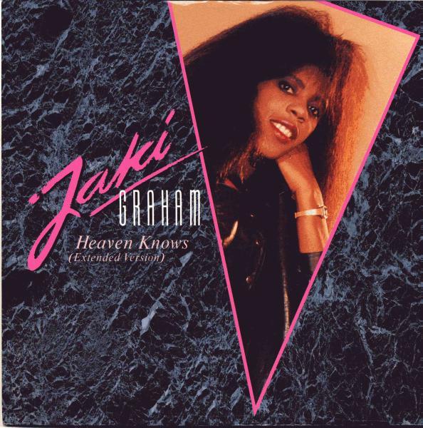 12inch Record JAKI GRAHAM  Heaven Knows 12JAKI5A EMI 1985 UK SoulFunk Used