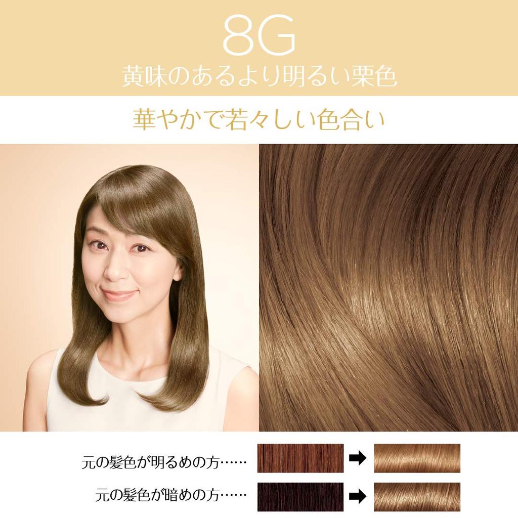 Paris Excellence R Cream Hair Color for Gray Lighter Chestnut Brown with a Yellowish Tone L'Oreal Hair, 8g, (Quasi-drug)