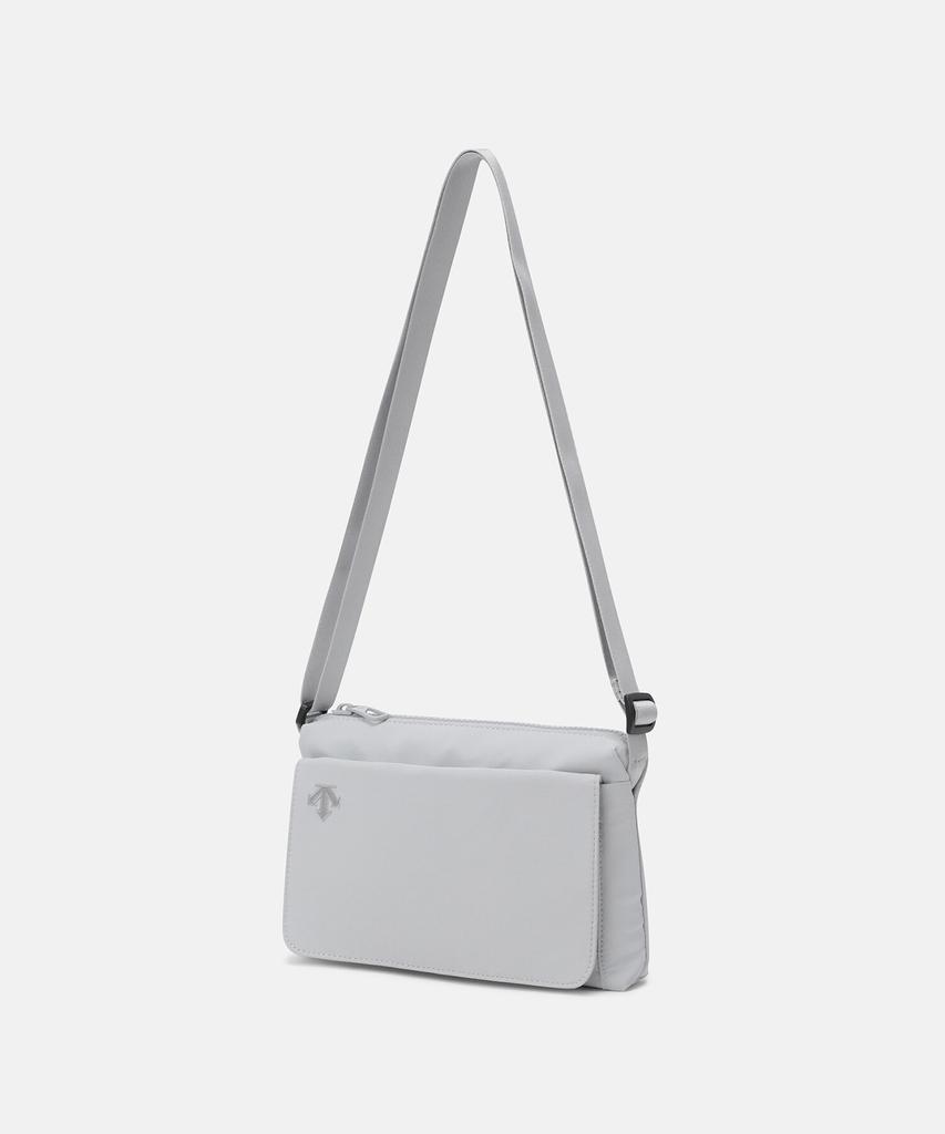 Descente Flat Crossbody Bag Light Gray Sr123Ubg18
