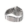 Seiko Antimagnetic Fully Automatic Calendar Solar Quartz Titanium Strap Men's Watch Blue Dial SBXY037